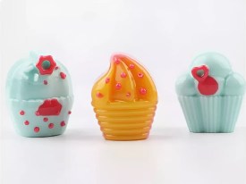Molde silicona 6 cupcakes grandes